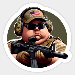 Tactical Fatman Sticker